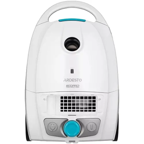 Пилосос Ardesto VC-I-B800W, White, 800W, сухе прибирання, об'єм 3.5 л, телескопічна трубка, насадки: 3 шт, шнур 5 м (VC-I-B800W) - фото 2