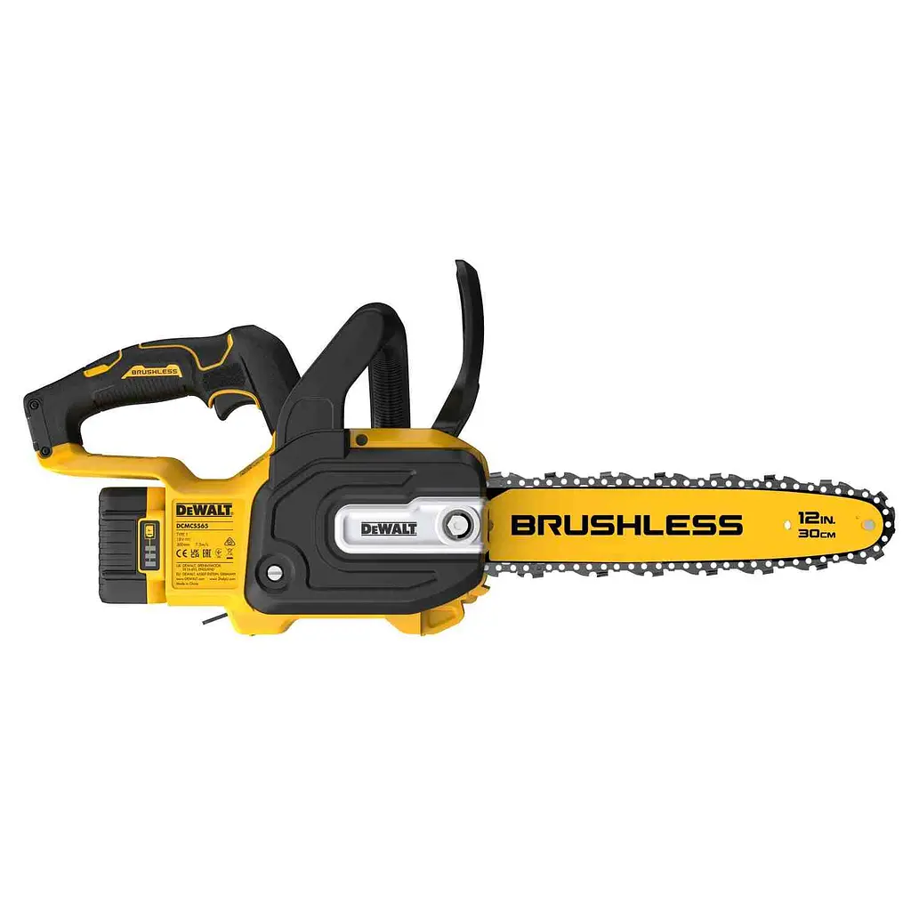 Пила ланцюгова акумуляторна безщіткова DeWalt з АКБ та ЗП DCMCS565P1 - фото 4