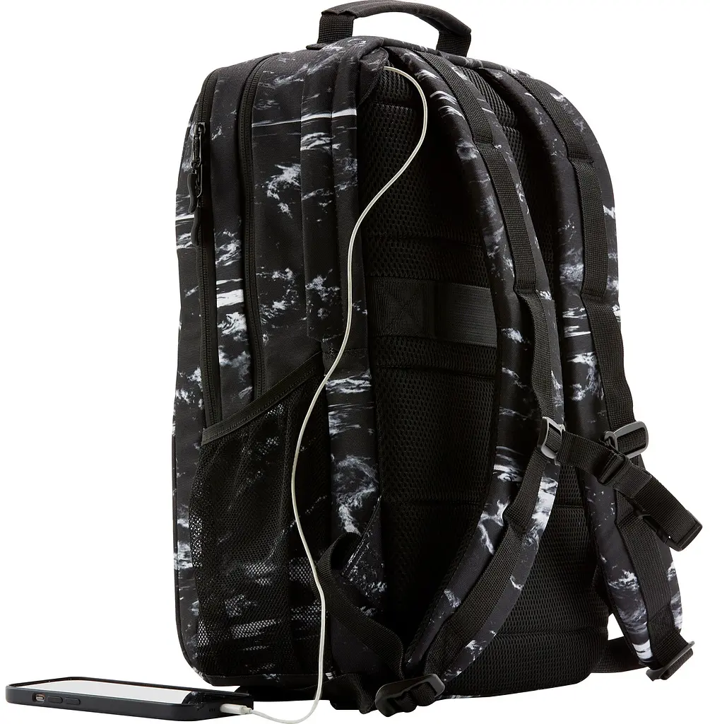 Рюкзак HP для ноутбука Campus XL 16.1" полиэстер черно-белый - фото 7