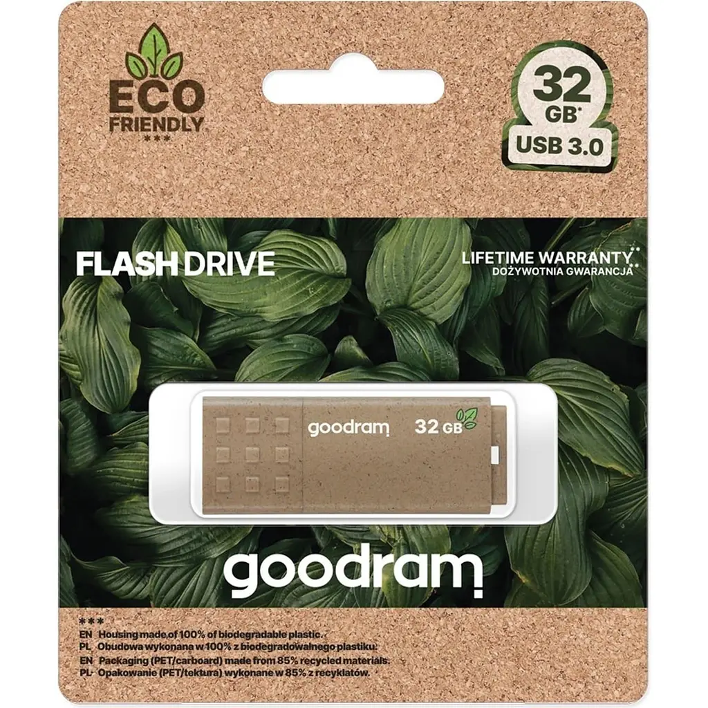 Флеш-накопичувач GoodRam USB Flash 32GB USB 3.0 UME3 ECO FRIENDLY, Retail (UME3-0320EFR11) - фото 3