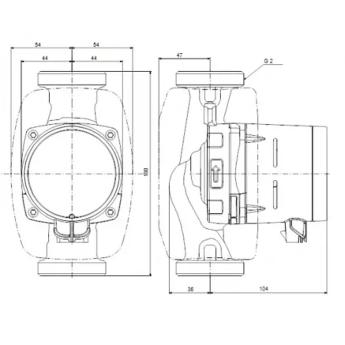 Циркуляційний насос Grundfos Alpha3 32-60 180 (99371964) - фото 10