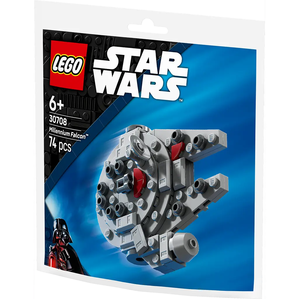 Конструктор LEGO Star Wars Минимодель Сокол тысячелетия 74 детали (30708) - фото 3