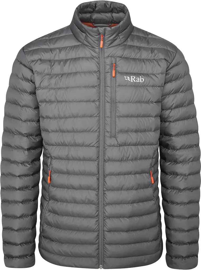 Легкий пуховик Rab Microlight Jacket S Серый - фото 1