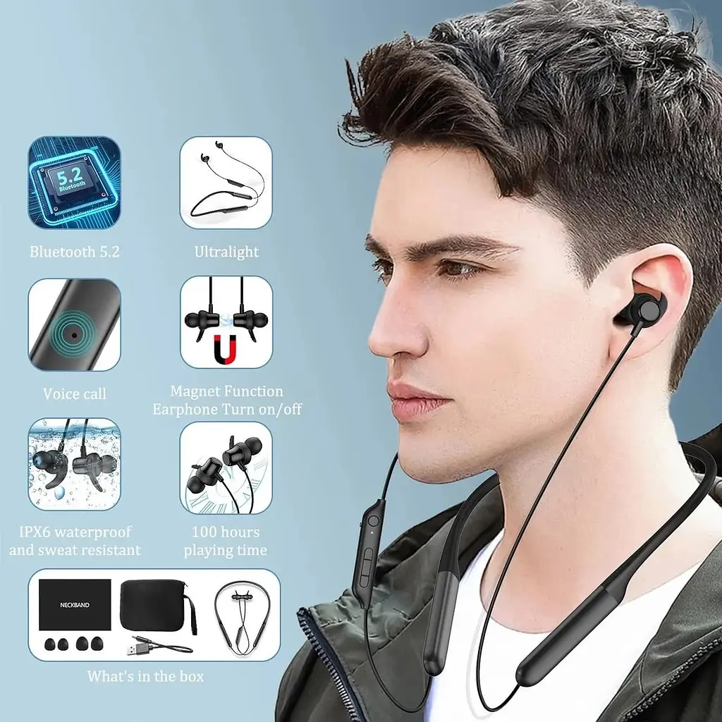 бездротові навушники Nurati N1 Sport Bluetooth 5.2 - фото 5