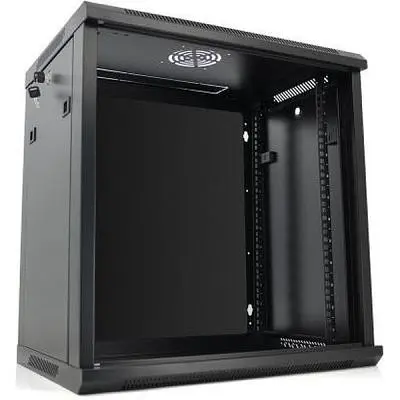 Шафа настінна Merlion 12U 19 600 x 450 x 634 (Ш x Г x В)мм, black (Ml3-6412) - фото 2