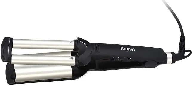 Потрійна плойка Kemei Km-2022 - фото 3
