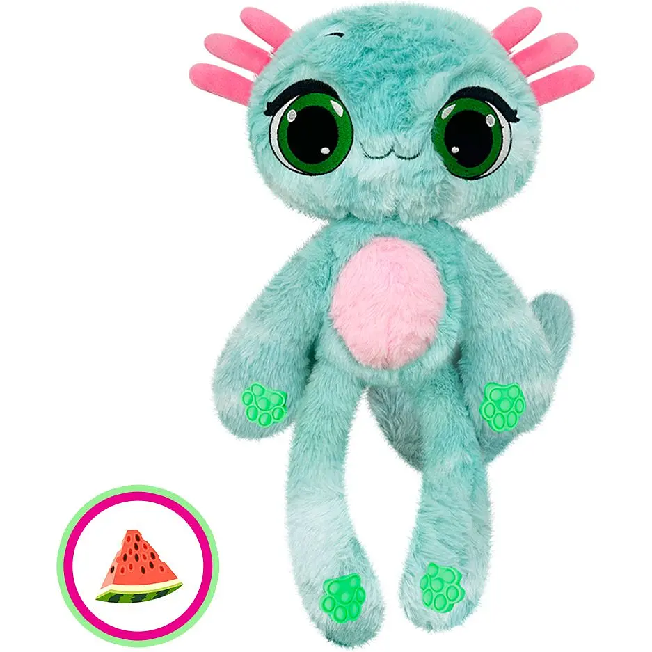 Мягкая игрушка Bubble Pops мини Арбузный аксолотль (2402005/9) - фото 2