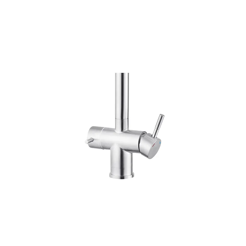 Смеситель для кухни с подключением к фильтру Kroner KRP Edelstahl Klassisch - ESG03811 CV027932 Нержавеющая сталь - фото 6