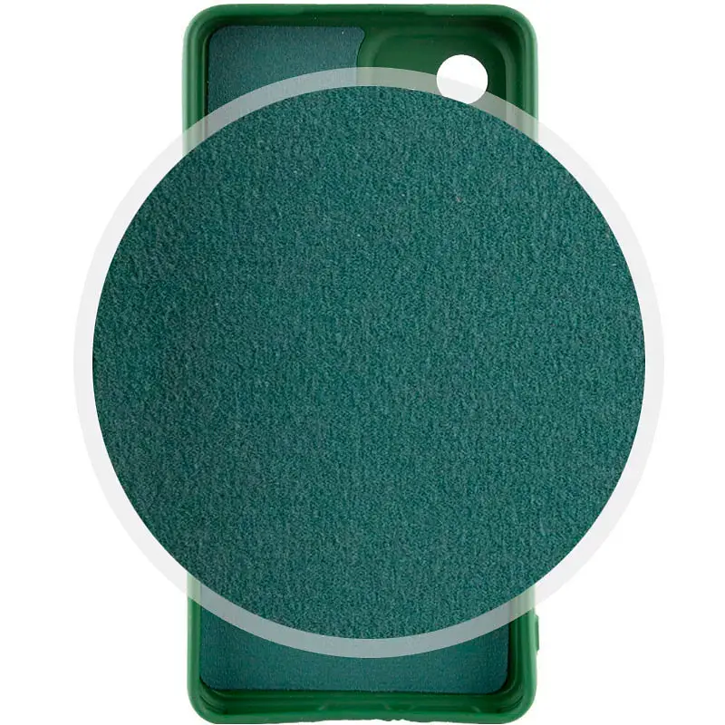 Чехол Lakshmi Full Camera Silicone Cover для Poco F5 / Redmi Note 12 Turbo Dark Green [92217] - фото 3