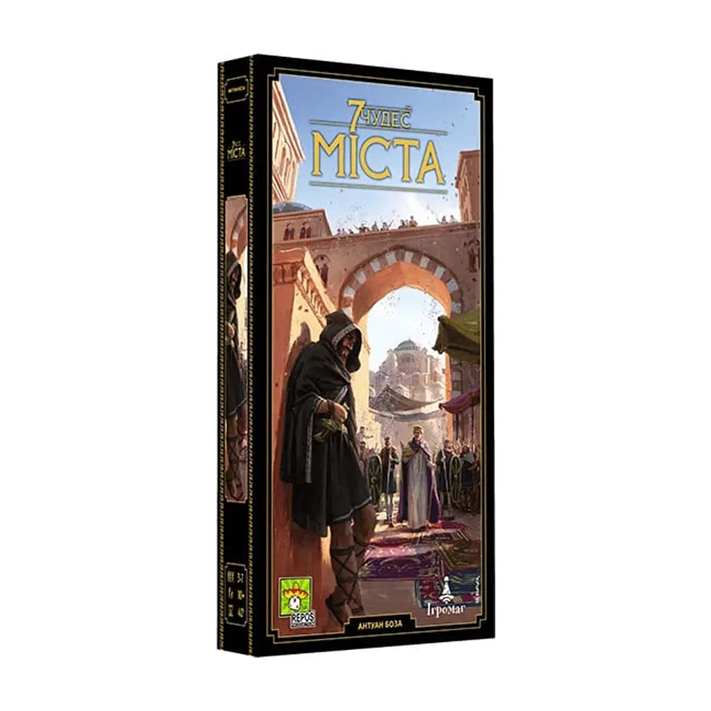 Настольная игра Ігромаг 7 Чудес. 2 издания: Города (7 wonders 2nd Edition: Cities) украинский (7CI-UA02)