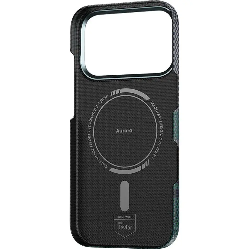 Чохол Benks Aurora ArmorAir Kevlar Magnetic для Apple iPhone 17 Pro Max Black [145668] - фото 5
