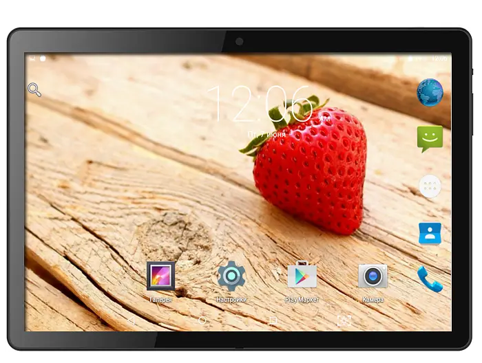 Планшет-телефон Hoozo MT116 2GB RAM Black + Чохол-книжка + Карта пам'яті 32GB  - фото 3