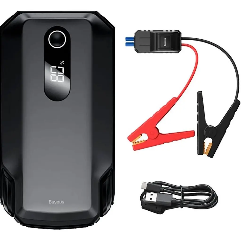 Пускозарядное устройство Baseus Super Energy Max Car Jump Starter 20000mAh Black [CGNL020001] - фото 4