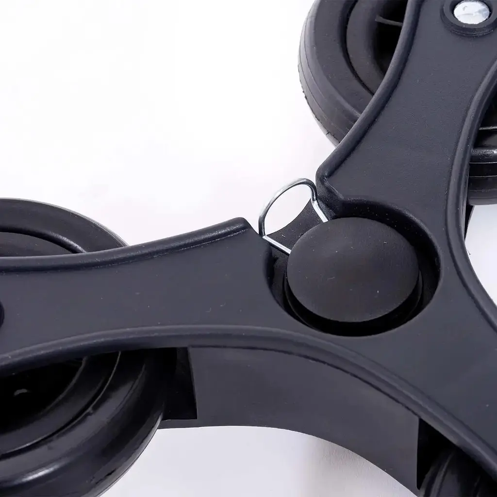 Сумка на колесах Casa Si Stairs Blue Stripes 42 л, 6 коліс для сходів, алюмінієвий каркас - фото 7