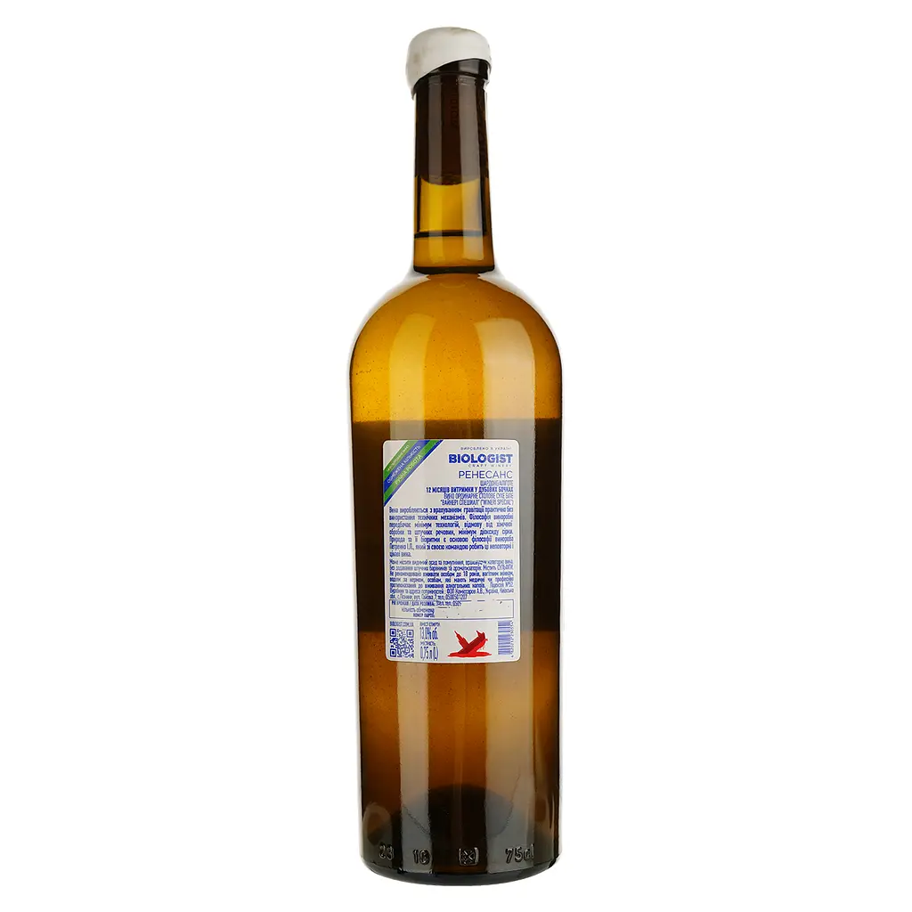Вино Biologist Renaissance белое сухое 0.75 л - фото 2