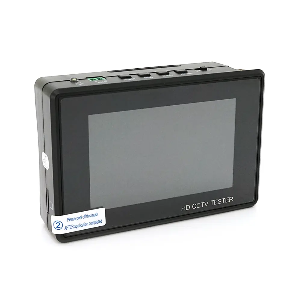 Тестер для камер відеоспостереження Voltronic IPC-1800 PLUS, c 4" сенсорним дисплеєм, підтримує IP, CVI, TVI, AHD 4K, Wi-Fi, LAN, BNC, 12V, POE - фото 4