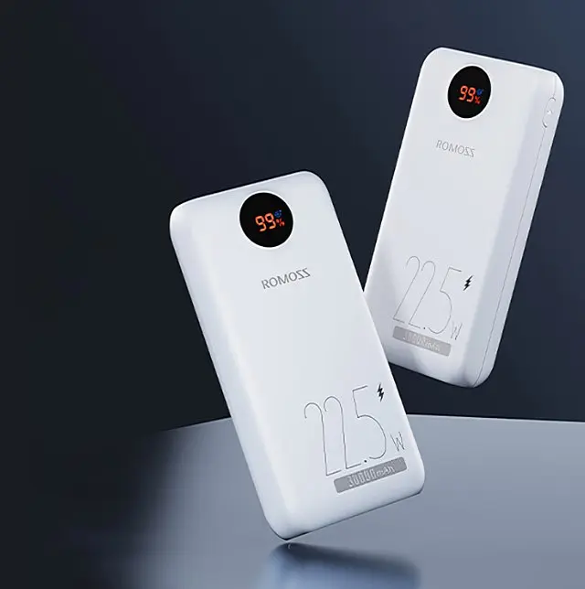 Портативная батарея Romoss 30000mAh 22.5W PSw30PF Белая - фото 2