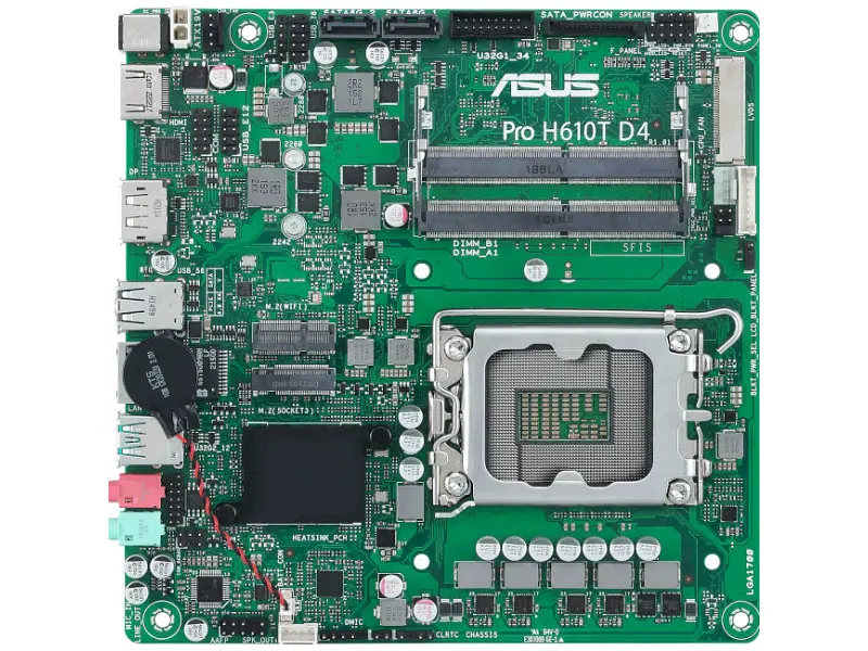 Материнская плата Asus Pro H610T D4-CSM