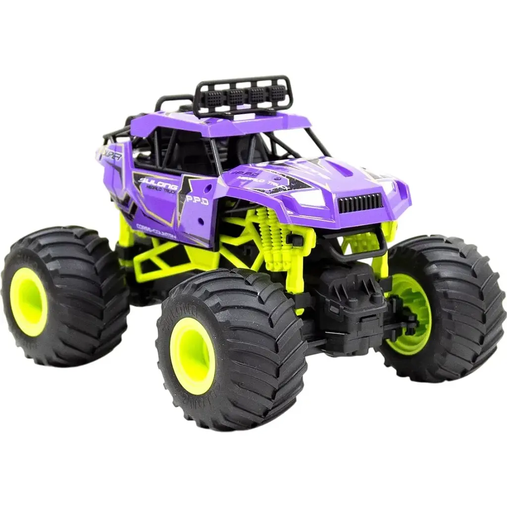 Машинка на радиоуправлении Sulong Toys 1:16 Bigfoot Off-Road Violet (SL-358RHV) [114148] - фото 2