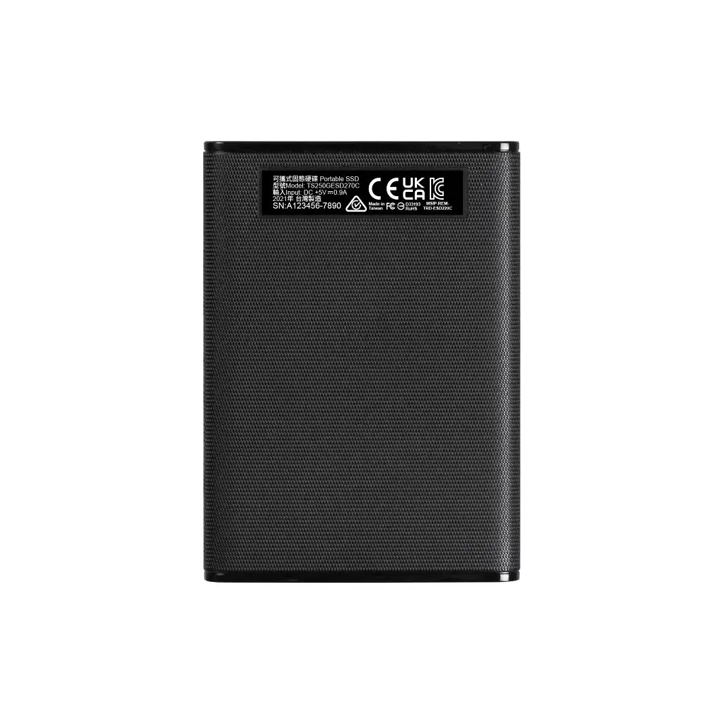 Накопичувач SSD USB Type-C 250GB Transcend (TS250GESD270C) - фото 6