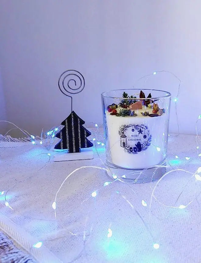 Новорічна свічка Svich Shop серія Merry Christmas - фото 3