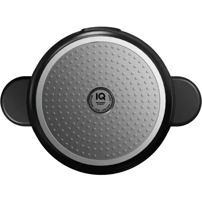 Сотейник IQ Be Simple литой алюминий с двумя ручками и крышкой 5.6 л 32 см (IQ-2149-32) - фото 5