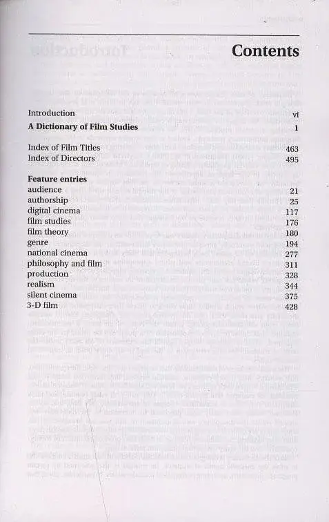 Oxford Dictionary of Film Studies (Oxford Quick Reference) - фото 3
