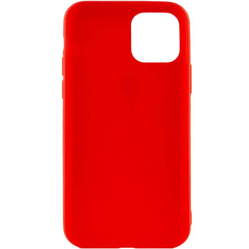 Силиконовый чехол Candy для Apple iPhone 14 Plus (6.7) Красный - фото 2