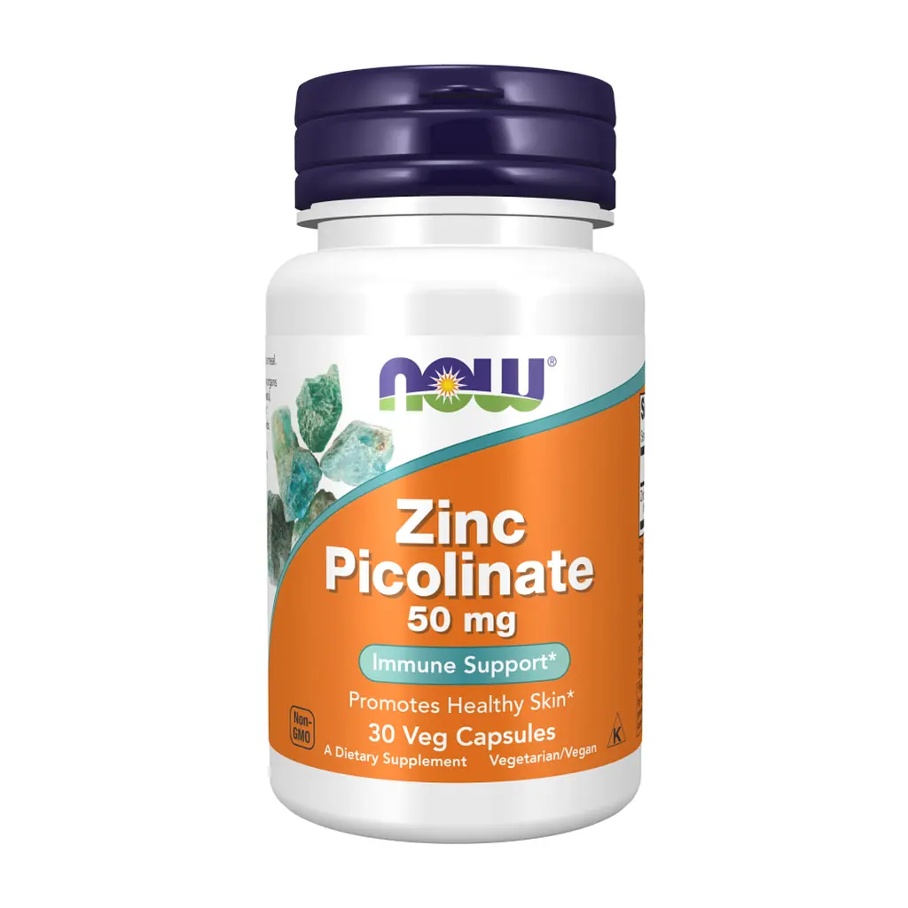Цинк піколінат Zinc Picolinate 50 mg - 30 vcaps