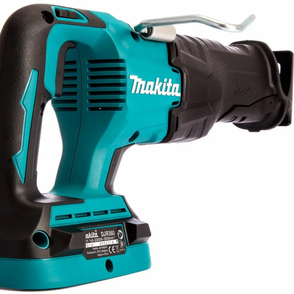Пила шабельна акумуляторна Makita DJR360Z (32 мм, 2300/3000 об/хв, 1250 Вт, BL, LXT, без акумуляторів та зарядного пристрою) - фото 4