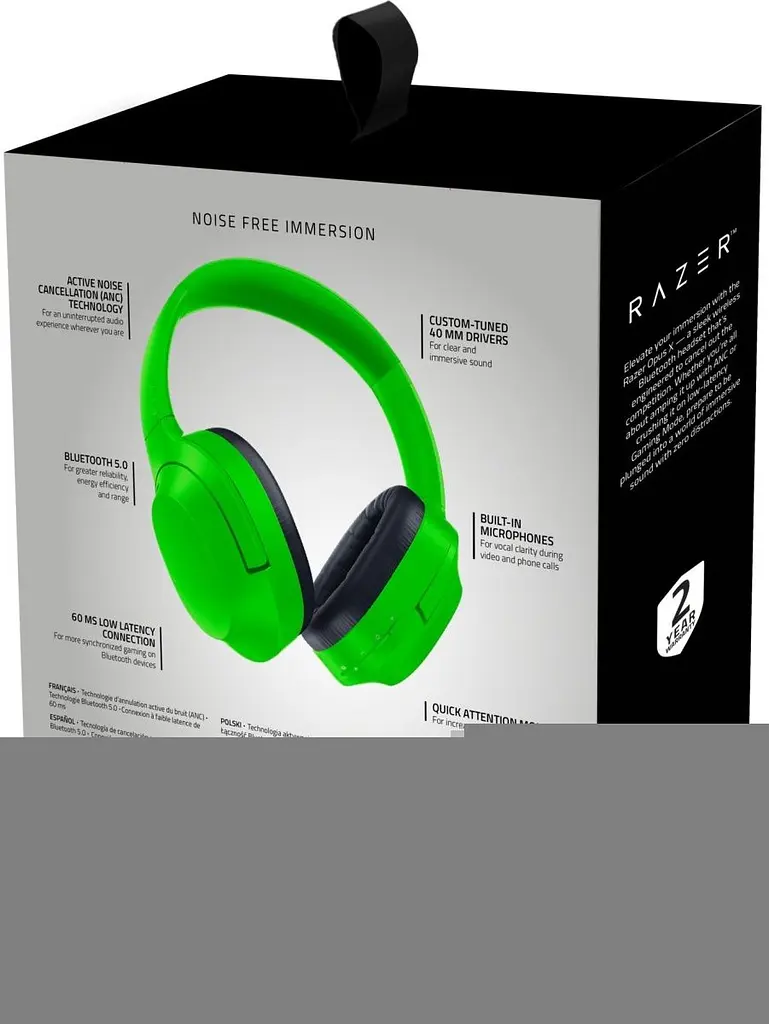 Ігрові навушники Razer Opus X (RZ04-03760400-R3M1) Green [70728] - фото 8