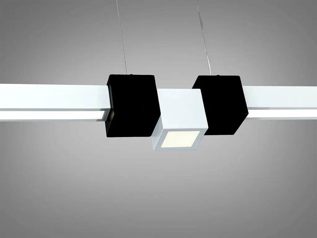 Підвісний LED-світильник Diasha 7528/1000WH, 28 W, 121 см, 0-10m2 - фото 6