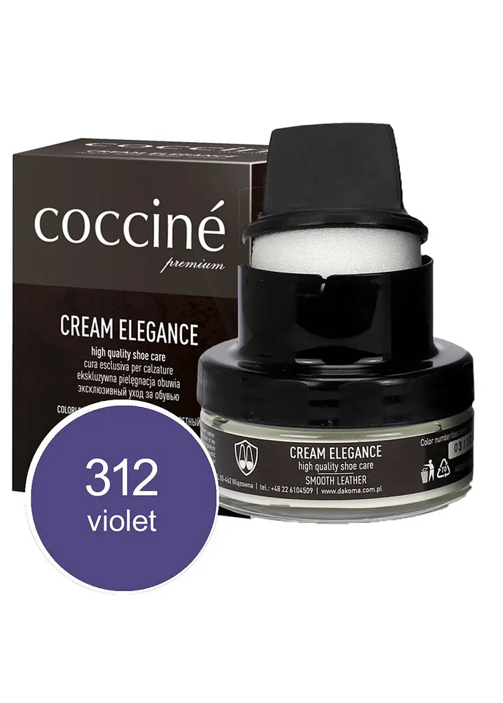 Крем Coccine Elegance для гладкої шкіри, фіолетовий, 50 мл