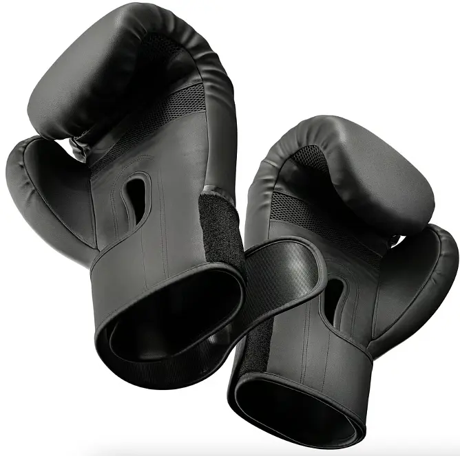 Боксерські рукавиці Hop-Sport HS-BG10 10oz чорні - фото 10