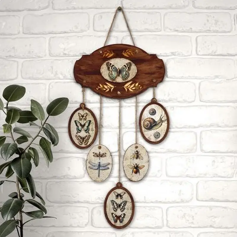 Набор для создания настенной подвески "Botanical World" Fabrika Decoru FDCKW-057 - фото 6