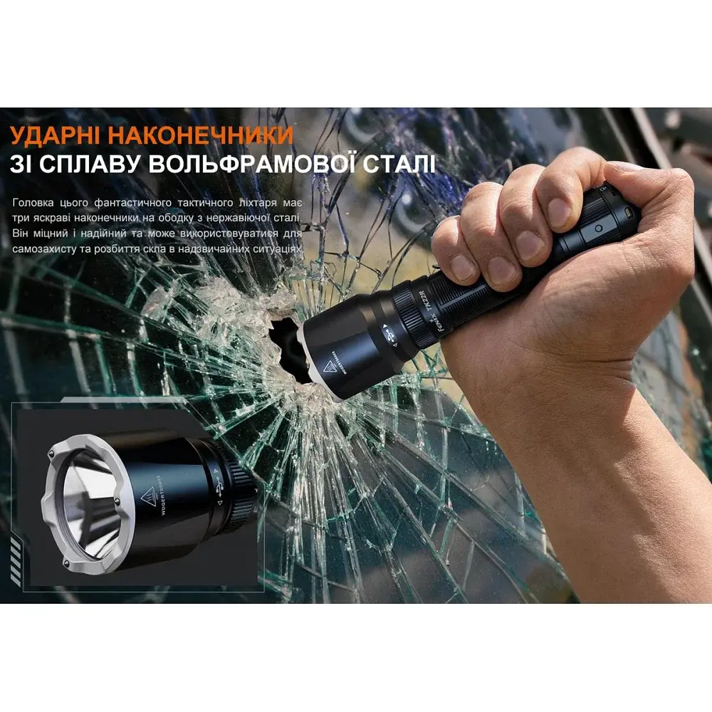 Ліхтар Fenix TK22R Black - фото 12