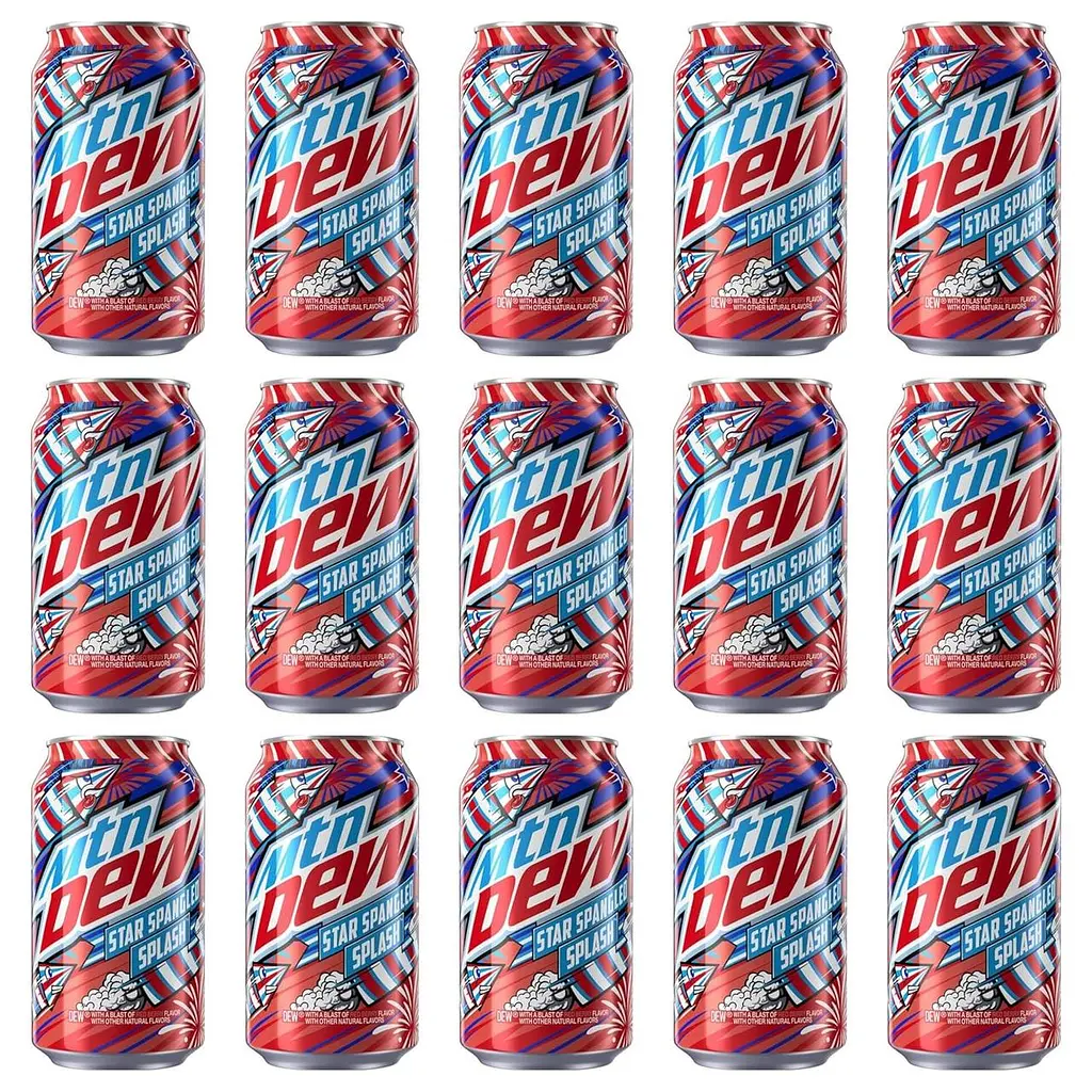 Газований напій Mountain Dew Star Spangled Splash 355 мл - фото 7