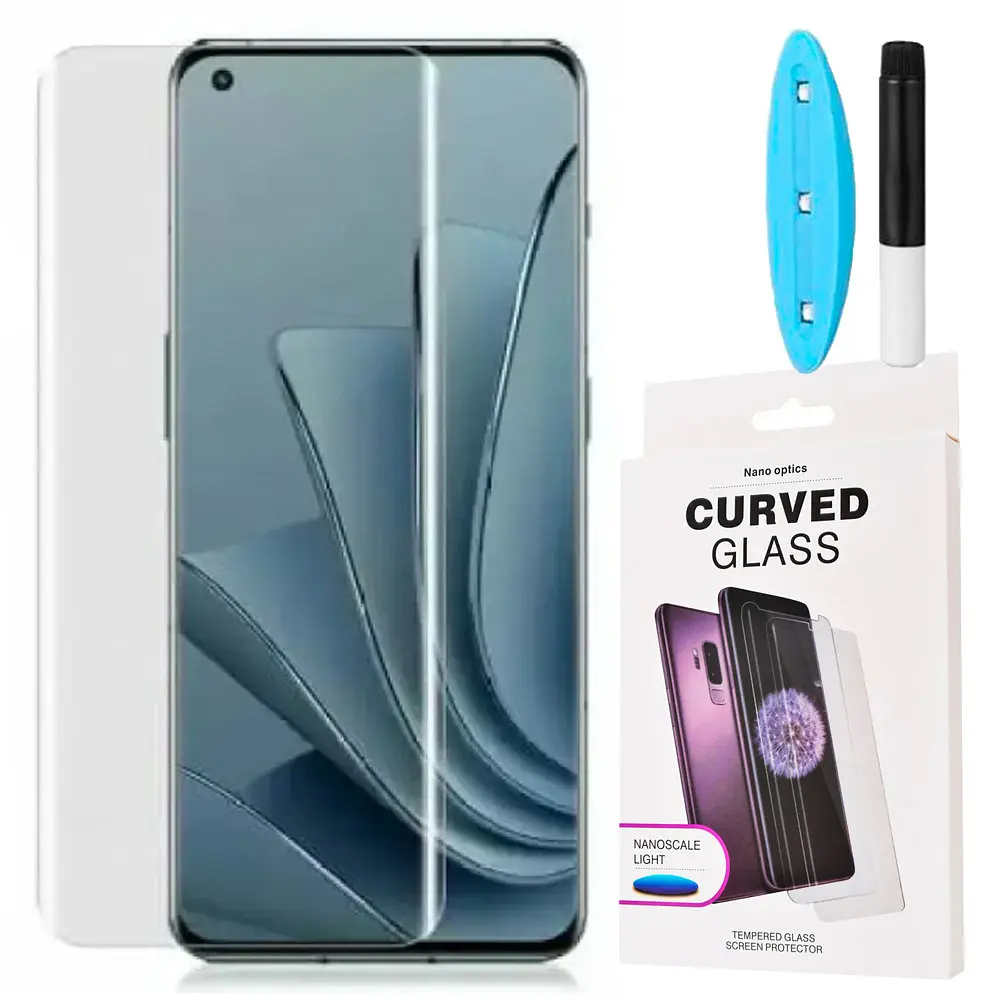 Захисне скло DK для Oppo Find X2 Neo UV Curved 010276 clear 2 шт. - фото 3