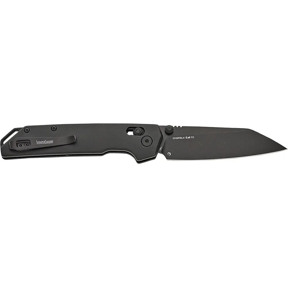 Нож Kershaw Iridium Reverse Tanto Black - фото 2