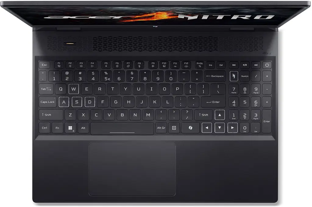 Ноутбук Acer Nitro 16 AN16-42 16' WQXGA IPS, AMD R9-8945HS, 32GB, F1TB, NVD4070-8, Lin, чорний (NH.QSLEU.001) - фото 6