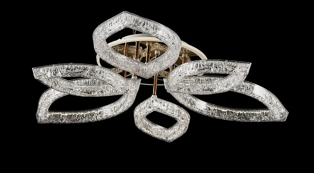 Світлодіодна люстра Splendid Ray LD/3S+3B LED (GD), золото, білий, 80 Вт, від 14-22 м² - фото 6