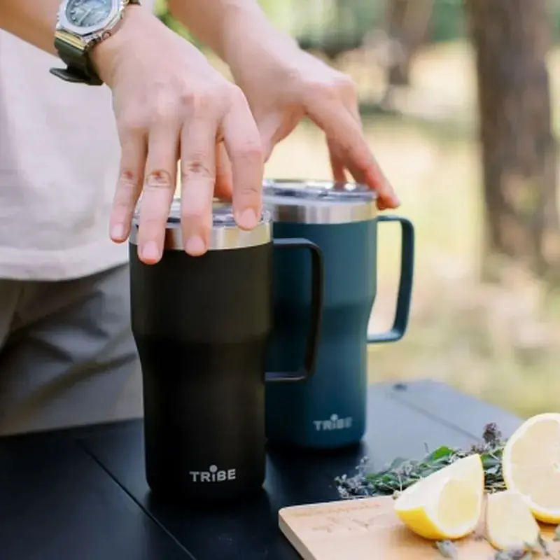 Термокружка Tribe Travel Mug 600 мл blue (T-FA-0034-blue) - фото 8