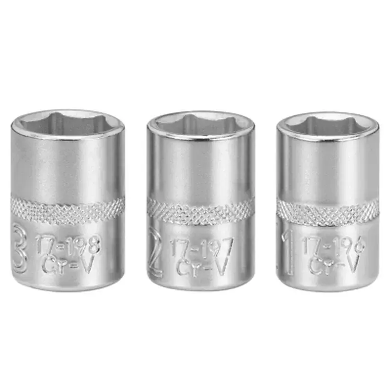 Набір торцевих головок Stanley торцевих 1/4" Maxi Drive, із шестигранним профілем, 3 шт: 11, 12, 13 мм. (FMMT17092-0) - фото 3