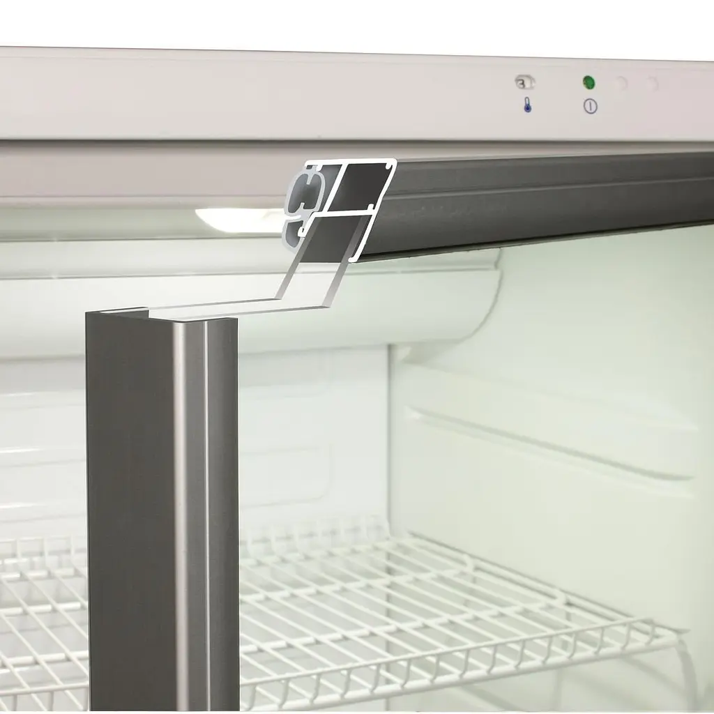 Холодильна шафа-вітрина Snaige CD290-1004 145x60x60 290 л автоматичне розморожування 6 полиці білий (CD290-1004) - фото 6