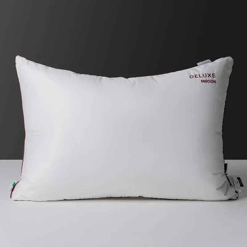 Подушка пуховая MirSon Hand Made De Luxe №901 средняя 50х50 см белая (2200003278972) - фото 1