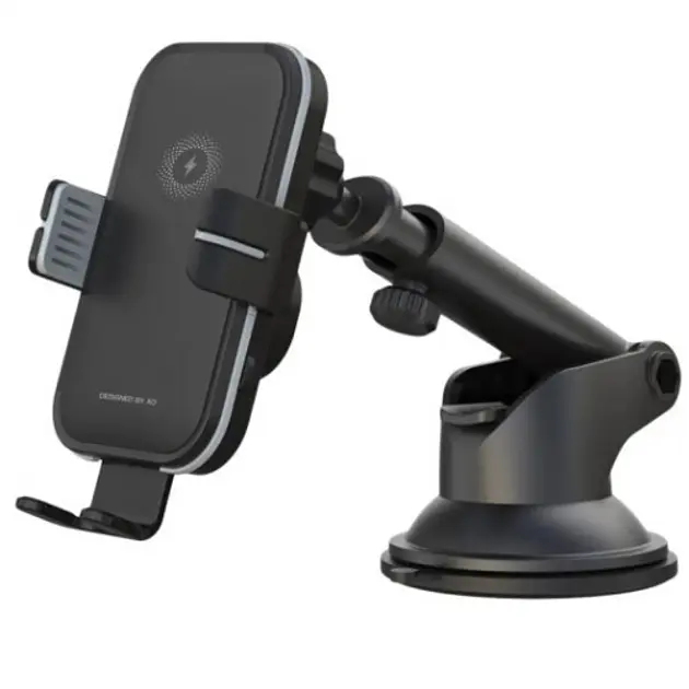 Тримач XO WX-027 Wireless Charger 15W Black - фото 2