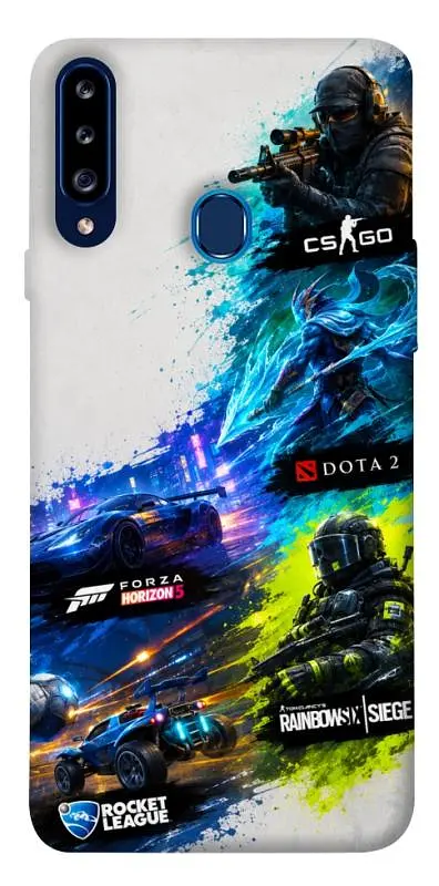 TPU чохол Demsky Full Throttle для Samsung Galaxy A20s