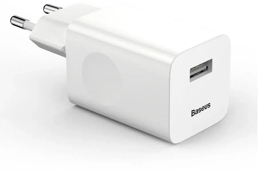 Мережевий зарядний пристрій Baseus Wall Charger QC3.0 (CCALL-BX02) білий