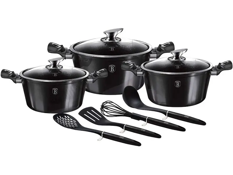 Набір посуду Berlinger Haus Metallic Line Carbon Pro Edition (BH-6919)