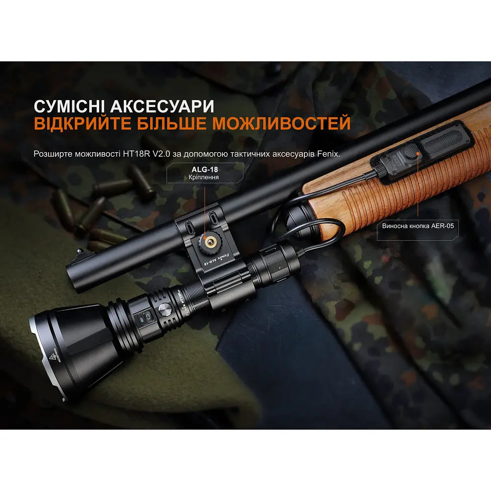 Далекобійний ліхтар Fenix HT18R v.2.0 - фото 15